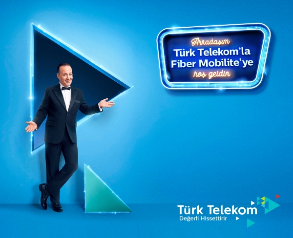 Türk Telekom’un yeni reklam yüzü Tolga Çevik oldu 